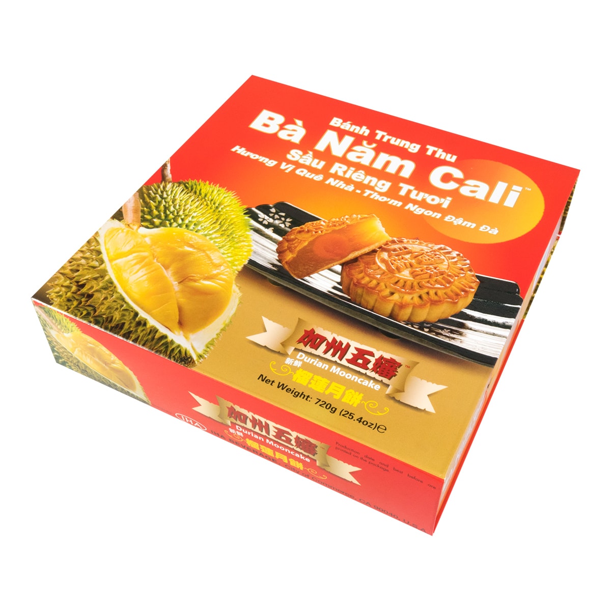 Ba Nam Cali Mooncake Durian 1 Yolk 25.40 oz