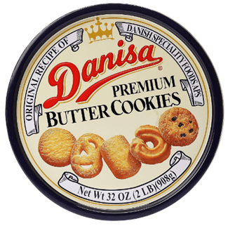 Danisa Traditional Assorted Butter Cookies 32 - A&E Foodstore
