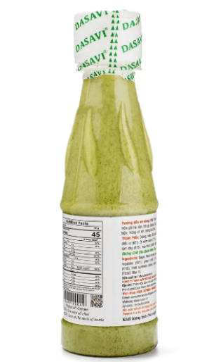 [DASAVI] Lemon Chili Sauce for Seafood, Green - 9.2 oz - A&E Foodstore