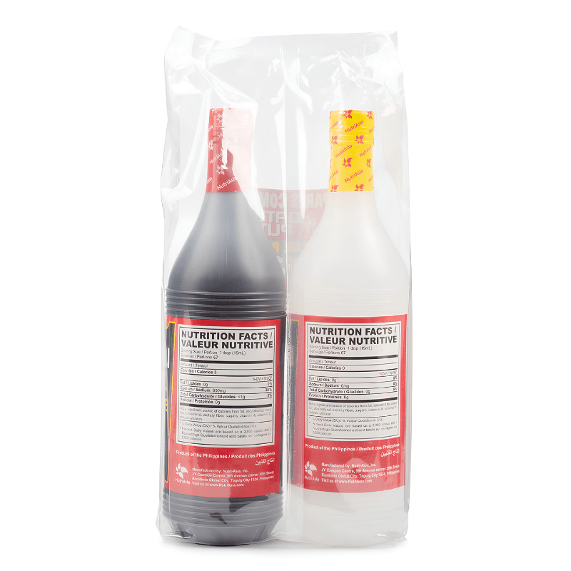 [Datu Puti] Vinegar & Soy Sauce Pack - 2x1L - A&E Foodstore