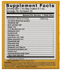 Detox Herbal Tea 20 bags 33g - A&E Foodstore