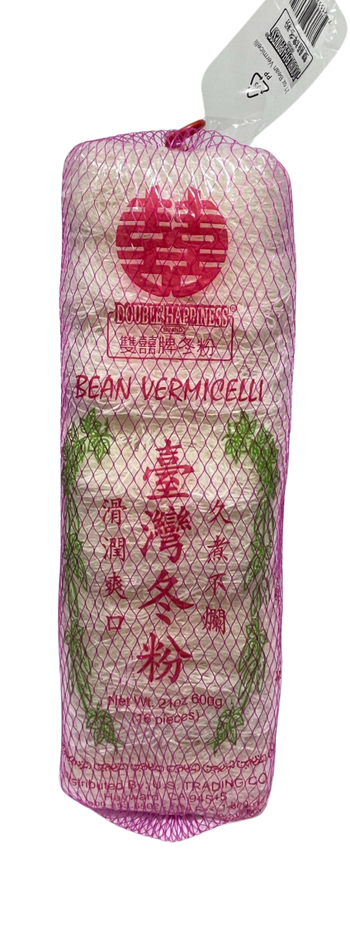 Double Happiness - Bean Thread Vermicelli Bun Tau 21 oz (8pcs) - A&E Foodstore