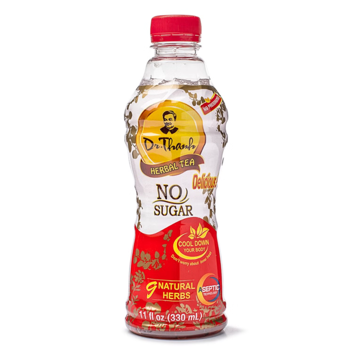 Dr. Thanh Herbal Tea No Sugar 11 oz - A&E Foodstore
