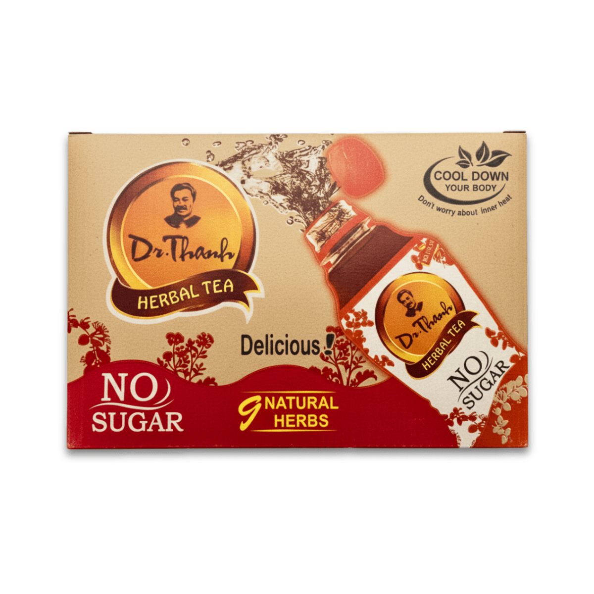 Dr. Thanh Herbal Tea No Sugar 11 oz - A&E Foodstore