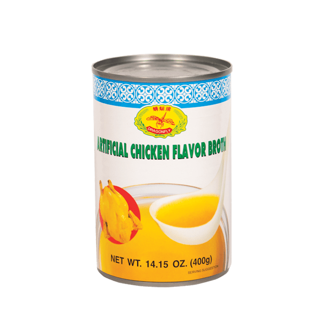 DRAGONFLY CHICKEN BROTH 400g - A&E Foodstore