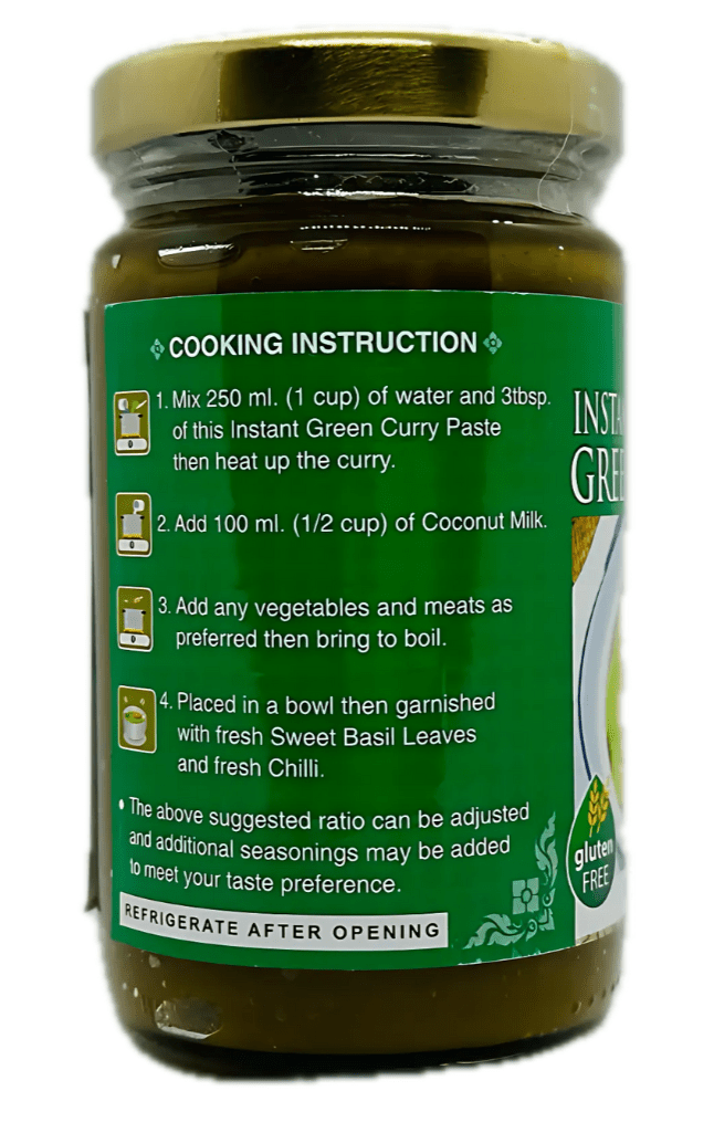 Dragonfly Green Curry Paste 8oz - A&E Foodstore