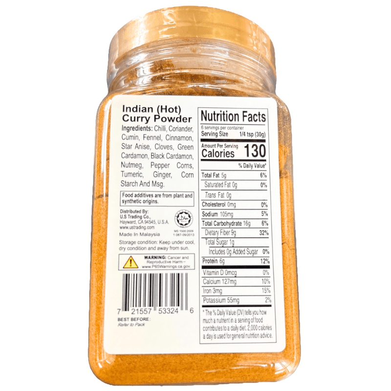 Dragonfly Indian Curry Powder Hot 180g - A&E Foodstore