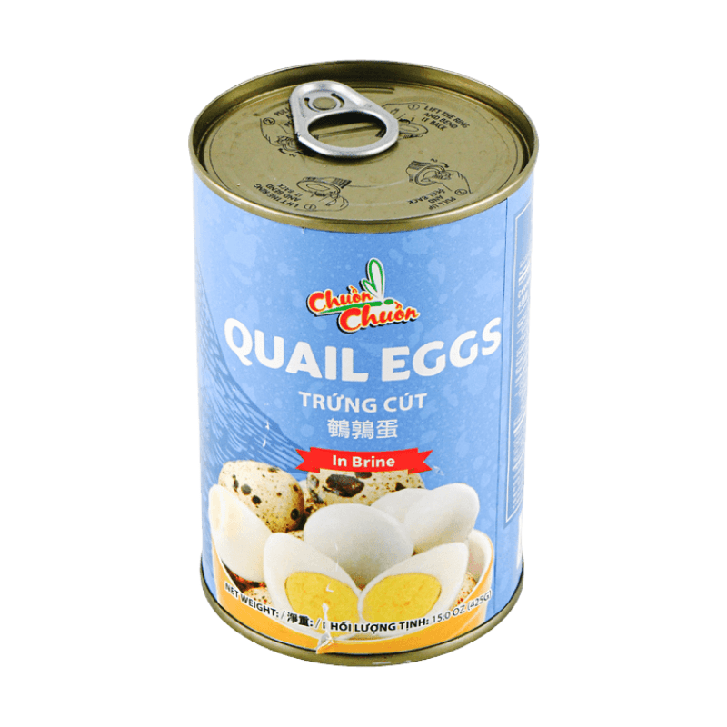DRAGONFLY Quail Eggs In Brine 15oz - A&E Foodstore