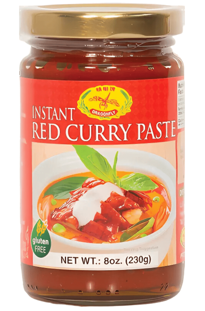 Dragonfly Red Curry Paste 8oz - A&E Foodstore
