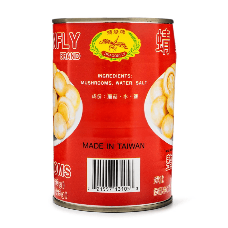 Dragonfly Whole Mushrooms 425g - A&E Foodstore