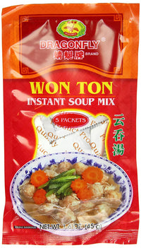 Dragonfly Wonton Soup Base Mix 1.6oz - A&E Foodstore