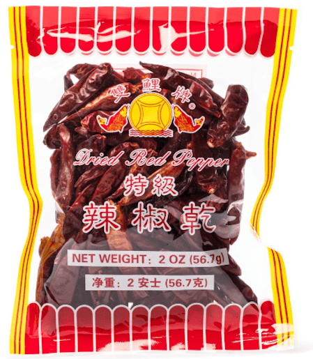 Dried Red Chili Peppers 2 oz - A&E Foodstore