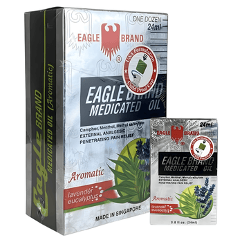 [EAGLE] Aromatic Medicated Oil - External Analgesic - A&E Foodstore