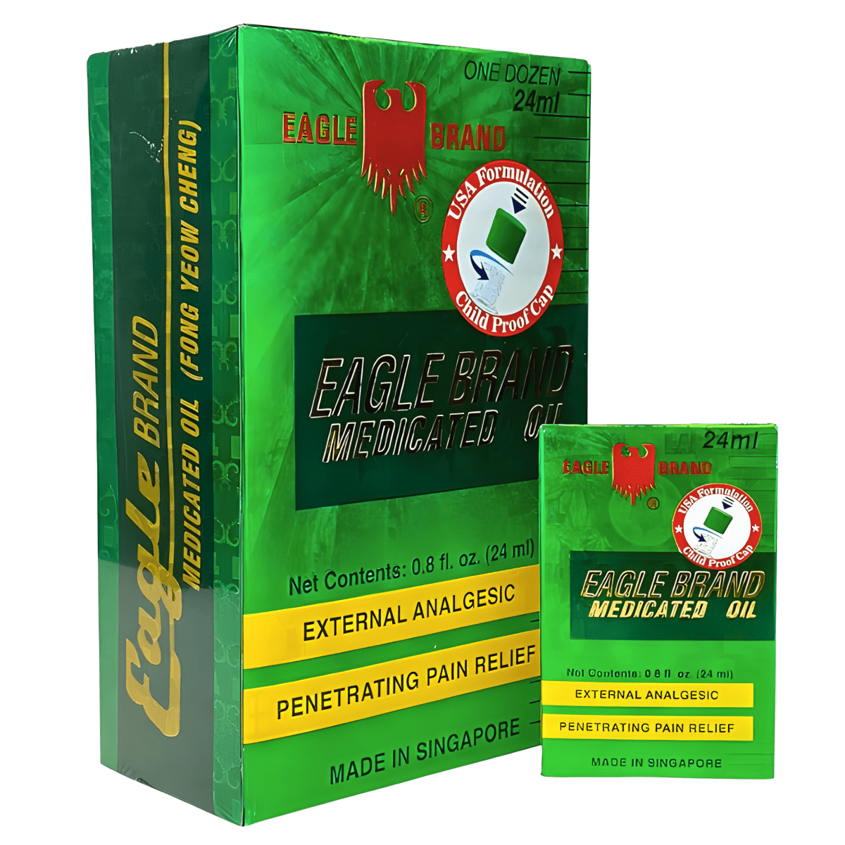 [EAGLE] Medicated Oil - External Analgesic - A&E Foodstore