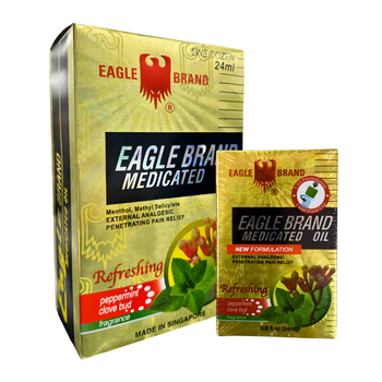 [EAGLE] Medicated Oil - Peppermint Clove - A&E Foodstore
