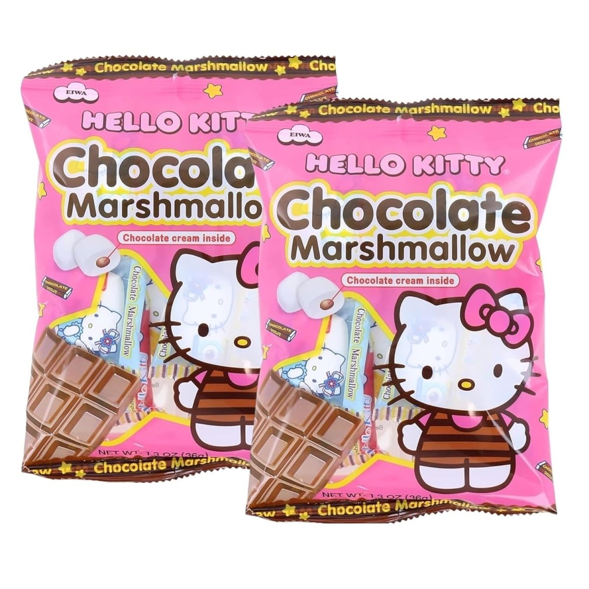 Eiwa Hello Kitty Chocolate Marshmallow 1.3oz - A&E Foodstore