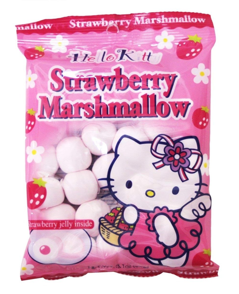 Eiwa Hello Kitty Strawberry Marshmallow 90g - A&E Foodstore