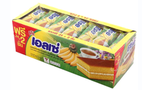 Ellse Brand Layer Banana Flavored Cake With White Cream 12.70 oz - A&E Foodstore