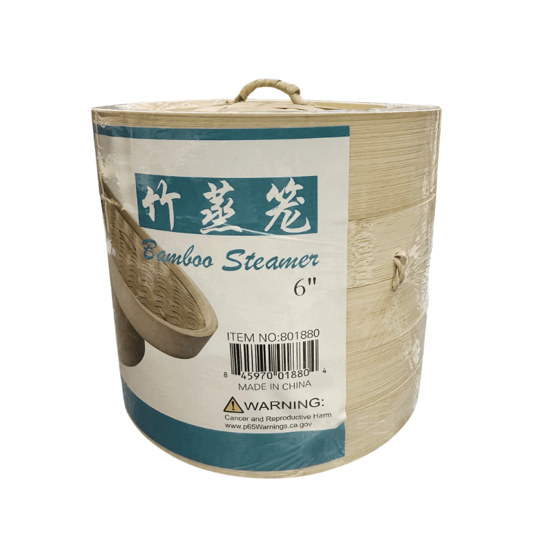 ES Bamboo Steamer 6'' - A&E Foodstore