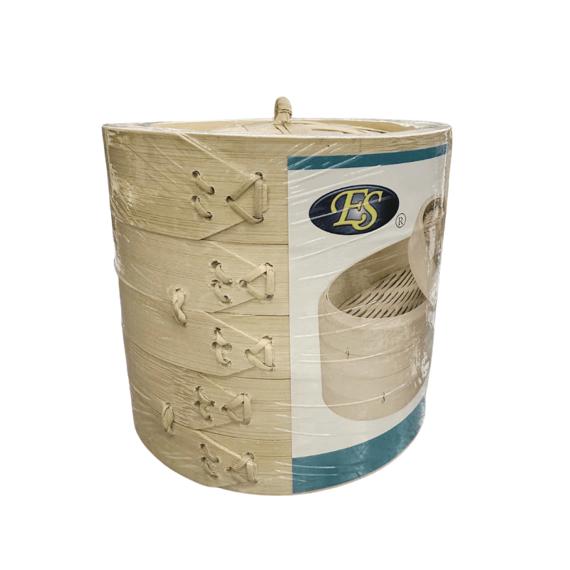 ES Bamboo Steamer 8'' - A&E Foodstore