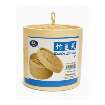 ES Bamboo Dimsum Steamer 8''
