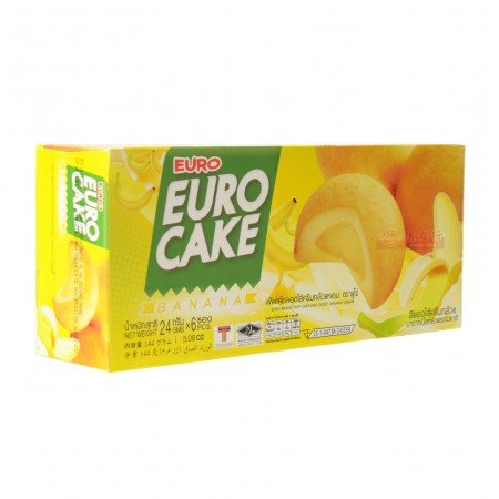 Euro Banana Cream Puff Cake 5.08oz - A&E Foodstore