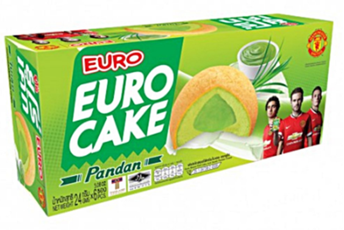 Euro Cake Pandan 5.08oz - A&E Foodstore