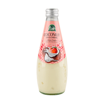Evergreen Coconut Milk Drink Peach Flavor 9.8 oz