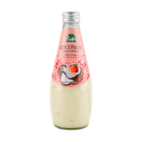 EVERGREEN Coconut Milk Drink Peach Flavor 9.8 oz - A&E Foodstore