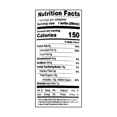 EVERGREEN Coconut Milk Drink Peach Flavor 9.8 oz - A&E Foodstore