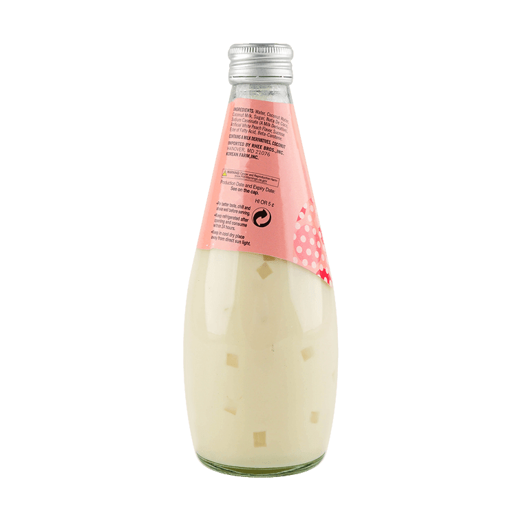 EVERGREEN Coconut Milk Drink Peach Flavor 9.8 oz - A&E Foodstore