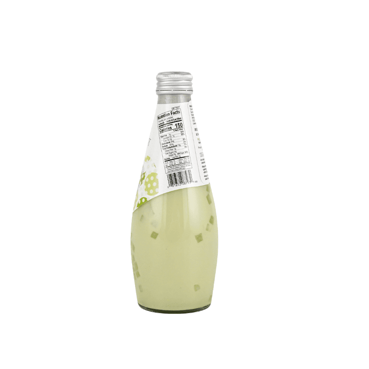 EVERGREEN Coconut Milk Drink with Nata De Coco Melon Flavor 9.8oz - A&E Foodstore