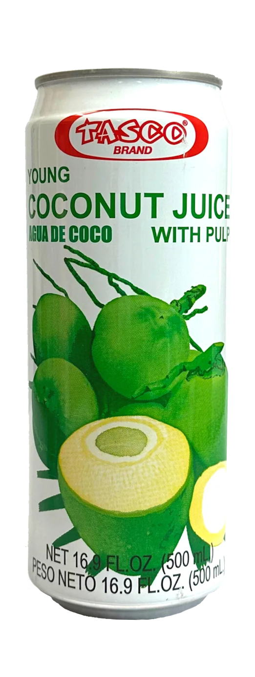 TASCO YOUNG COCONUT JUICE WITH PULP 500ml