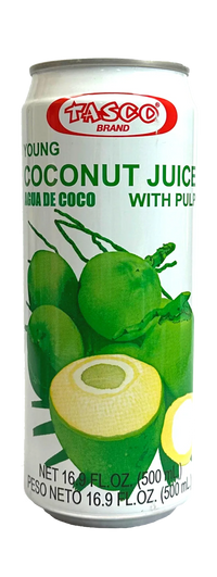 TASCO YOUNG COCONUT JUICE WITH PULP 500ml