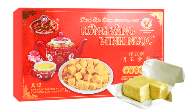 Rong Vang Minh Ngoc Mung Bean Cake 8.4oz