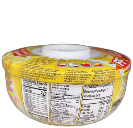 Fashion Food Instant Noodle Oriental 60g - A&E Foodstore