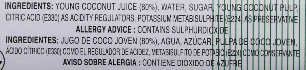 FOCO Coconut Juice 350ml - A&E Foodstore