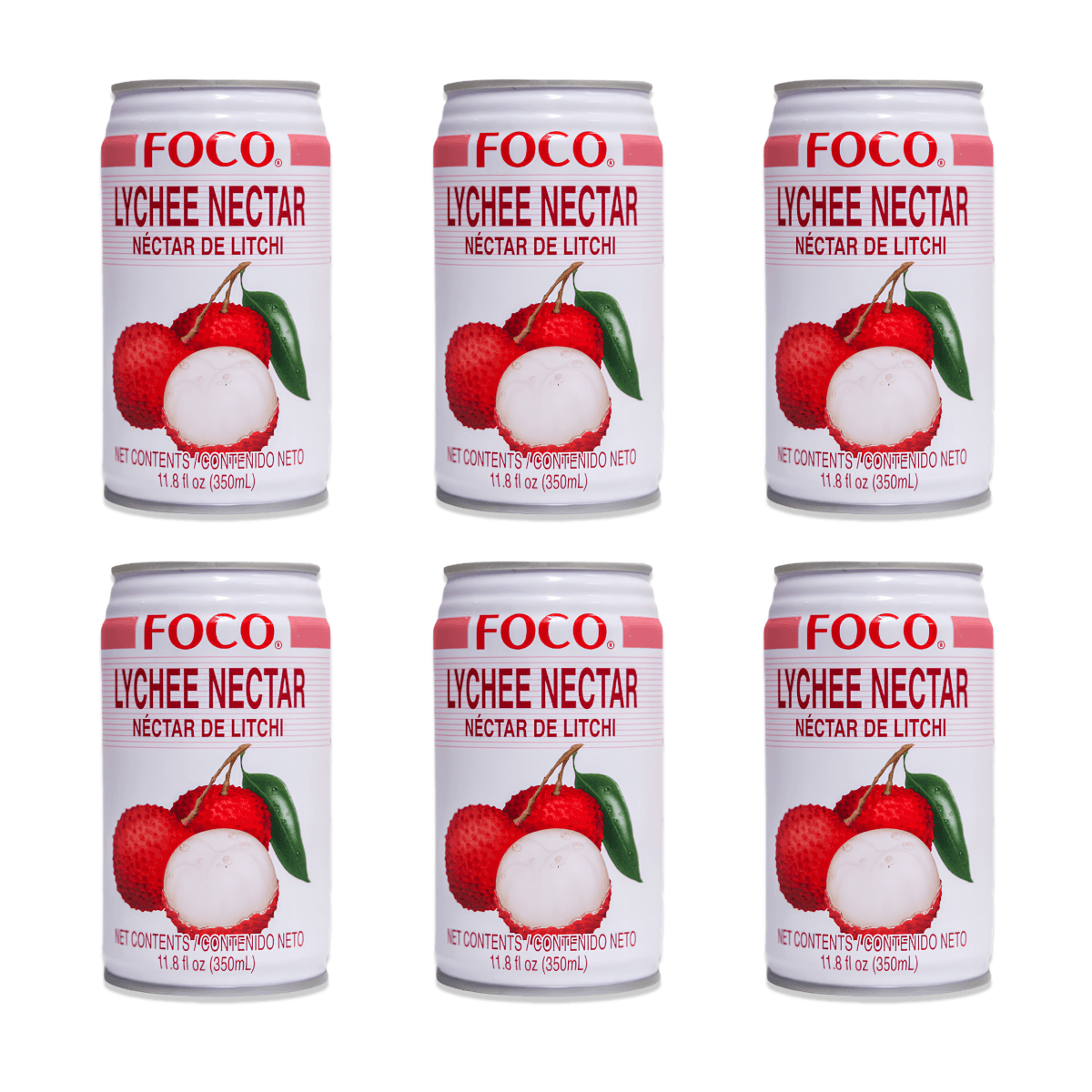 [Foco] Lychee Nectar - 350ml - A&E Foodstore