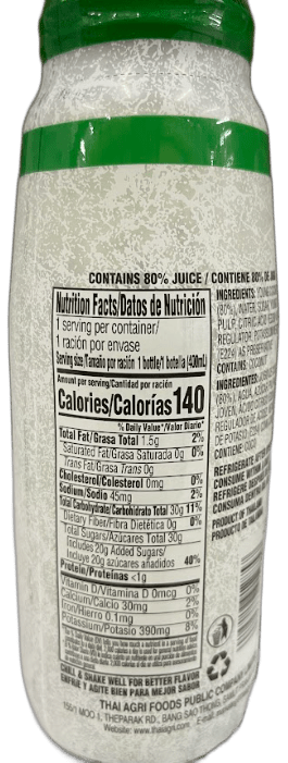 FOCO Real Coconut Juice With Pulp 400ml - A&E Foodstore