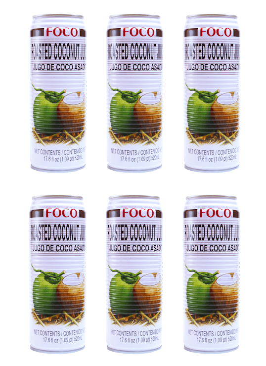 Foco Roasted Coconut Juice 520ml - A&E Foodstore