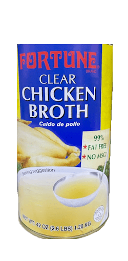 Fortune Brand Clear Chicken Broth 42oz - A&E Foodstore