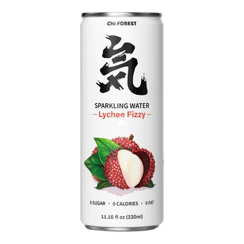 Genki Forest Chi Sparkling Water, Lychee Flavor - A&E Foodstore