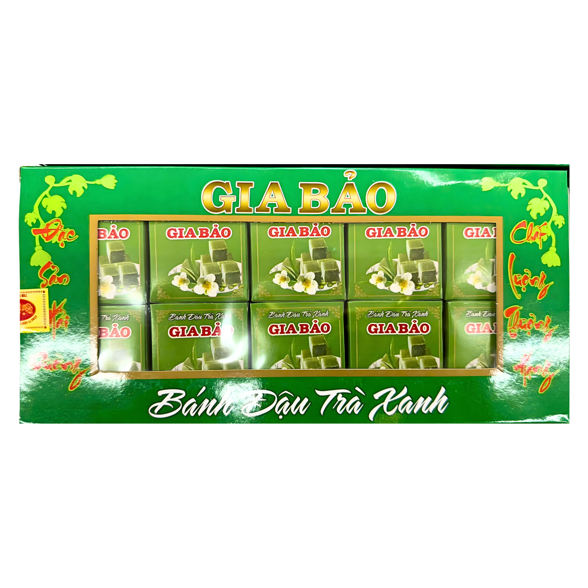 [GIA BAO] Green Tea Bean Cake - 150g - A&E Foodstore