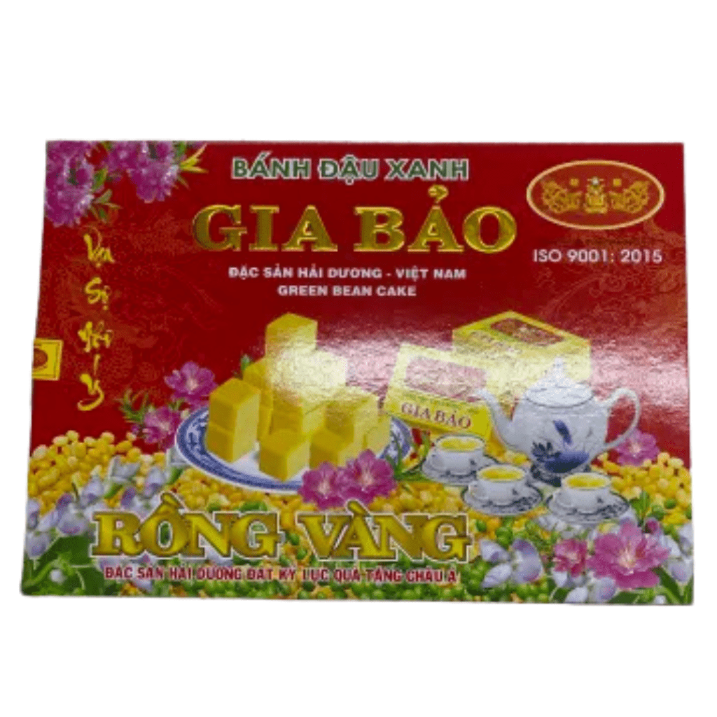 Gia Bao Rong Vang Green Bean Cake 240g - A&E Foodstore