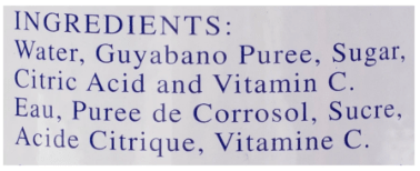 Gina Guyabano Juice Drink 240 ml - A&E Foodstore