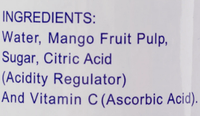 Gina Mango Juice Drink 240 ml - A&E Foodstore
