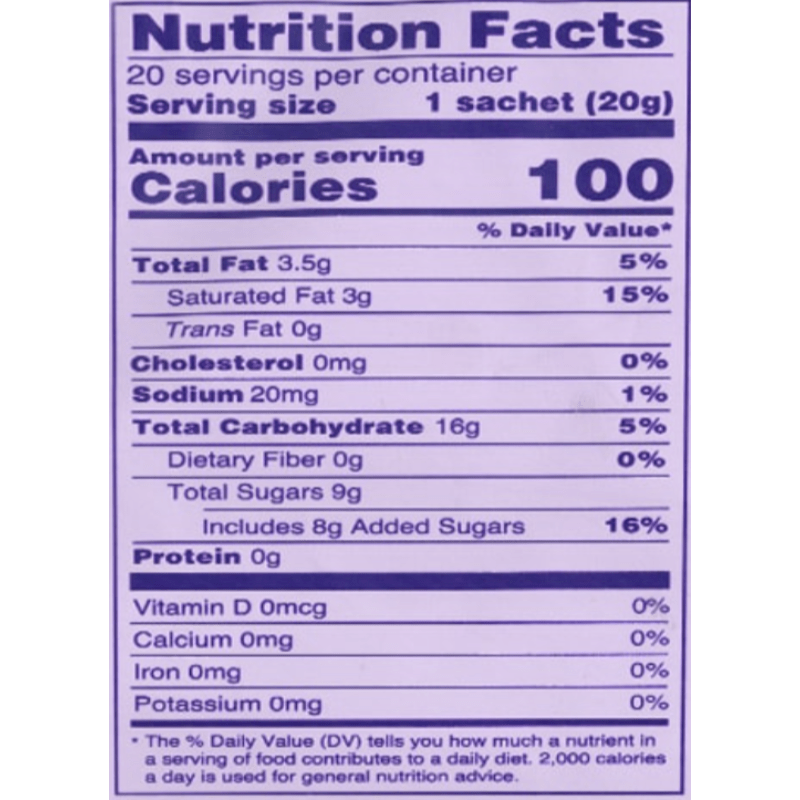 Gino Lavender Milk Tea 400g - A&E Foodstore