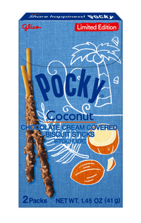 Glico Pocky Chocolate & Coconut 1.45oz - A&E Foodstore