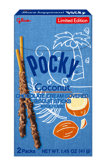 Glico Pocky Chocolate & Coconut 1.45oz - A&E Foodstore