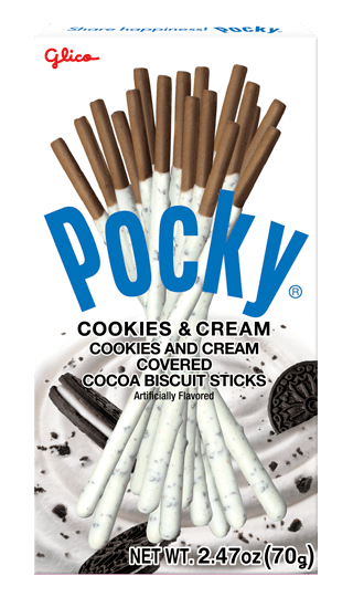 Glico Pocky Cookies & Cream 2.47oz - A&E Foodstore